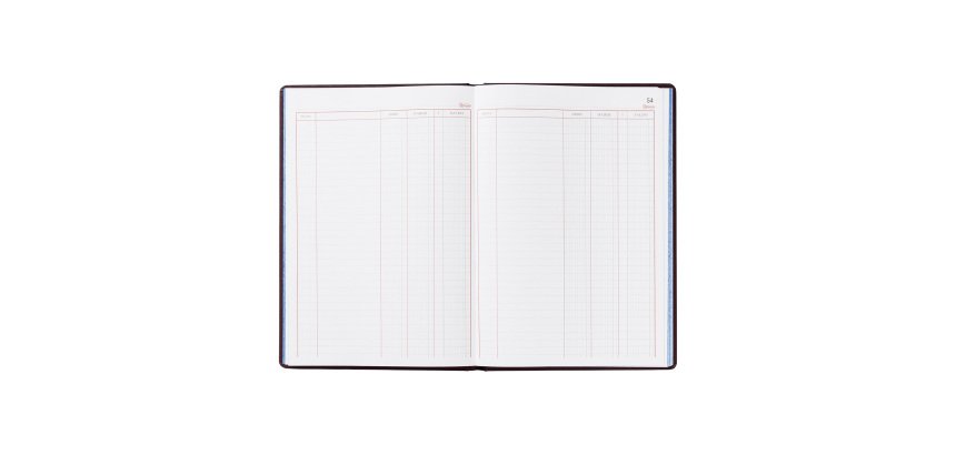 Libro de cuentas corrientes Folio, 100 hojas Miquelrius 