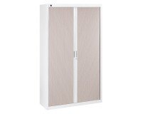 Bruneau Rolling shutter wardrobe W 120 x D 45 cm three heights available