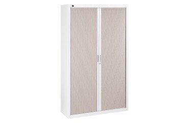 Bruneau Rolling shutter wardrobe W 120 x D 45 cm three heights available