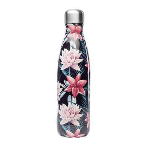 Insulated bottle Qwetch Tropical - content 0,5 l