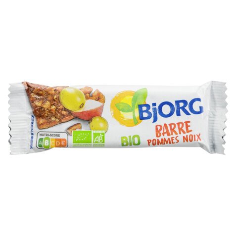 Barre pomme noix Bio Bjorg - 30 g