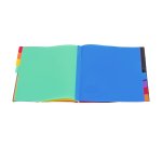 Trieur plastique Viquel Rainbow à soufflet 8 divisions noir