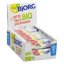 Reep rode vruchten Bio Bjorg - reep van 30 g