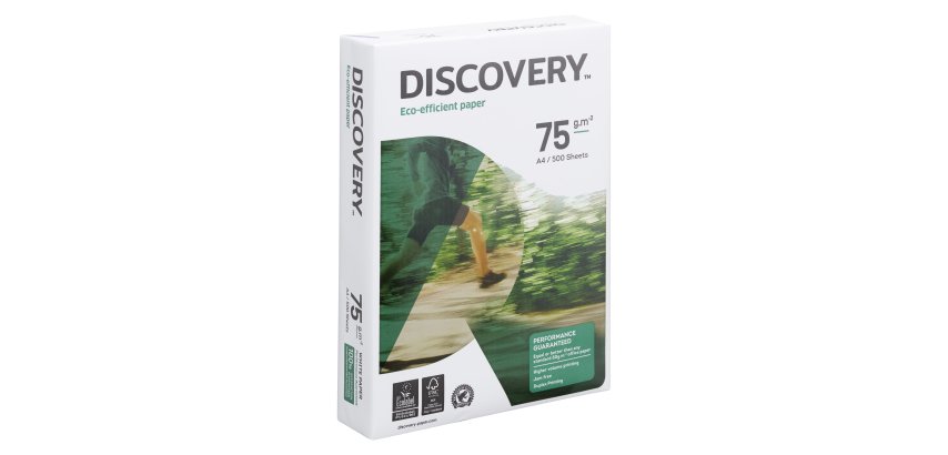 Papier A4 wit 75 g Discovery - Riem van 500 vellen