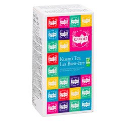 Thee en infusies Wellness Kusmi Tea - Doos van 24 biologisch afbreekbare zakjes