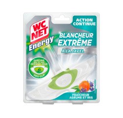 Toiletblokje WC NET Energy met bleekmiddel - Agrumes fresh