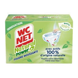 Poudre moussante Wc Net Natural Power