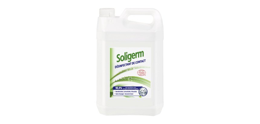 Désinfectant de contact Soligerm - Bidon de 5 L