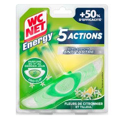 Toiletbokje WC NET Energy antikalk - Citrus fresh