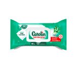 Lingettes nettoyantes extra-larges Carolin anti-bactérien - Arbre à thé - Paquet de 80