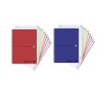 Cuaderno A4+ espiral microperforado 5 x 5 Oxford  Black n'Colours Eropean Book 