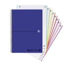 Cuaderno A4+ espiral microperforado 5 x 5 Oxford  Black n'Colours Eropean Book 