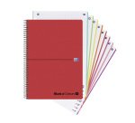 Cuaderno A4+ espiral microperforado 5 x 5 Oxford  Black n'Colours Eropean Book 