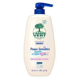 Crème douche nourrissante l'Arbre Vert peaux sensibles - 720 ml