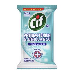 Multifunctionele en antibacteriële reinigingsdoekjes CIF - pak van 120