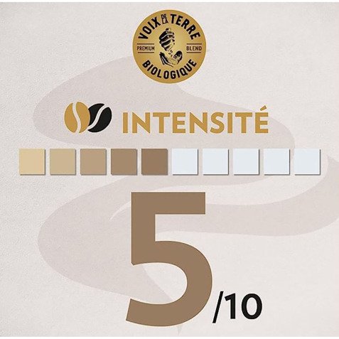 Café en grains Lavazza Amazonie Bio - Paquet de 500 g
