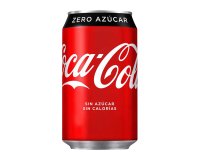 Coca Cola Zero 33 cl - pack de 24 latas