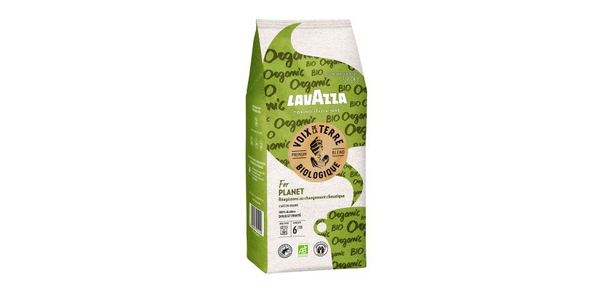 Café en grains Lavazza Planet Bio 100 % Arabica - paquet de 500 g