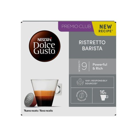 Café Nescafé Ristretto Barista para Dolce Gusto - Caja de 16 dosis