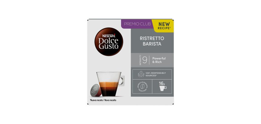 Café Nescafé Ristretto Barista para Dolce Gusto - Caja de 16 dosis