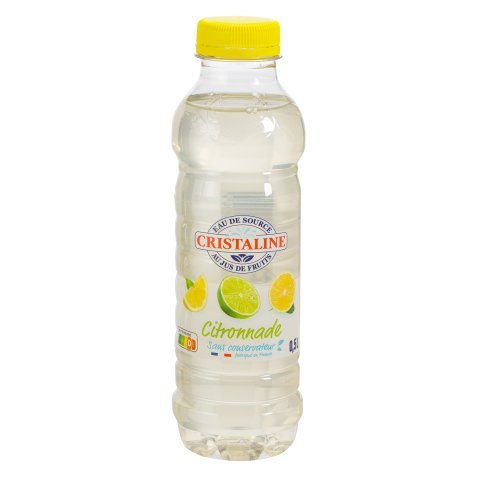 Eau Cristaline citronnade 50 cl - 24 bouteilles