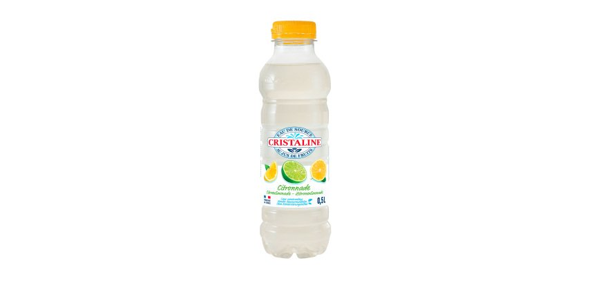 Eau Cristaline citronnade 50 cl - 24 bouteilles