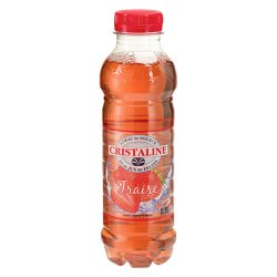 Water Cristaline strawberry 50 cl - 24 bottles