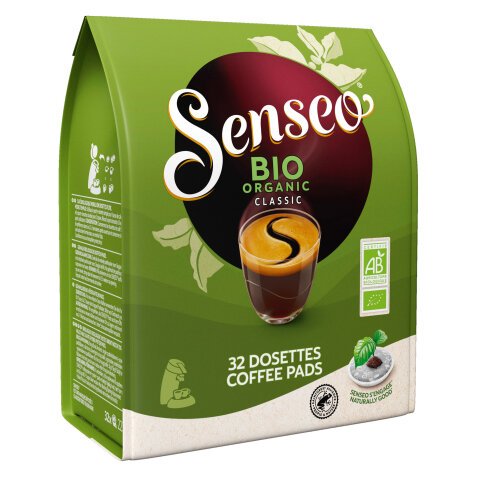 Dosettes de café Senseo Bio Classique - Paquet de 32