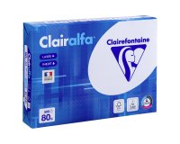 Ramette papier blanc Clairalfa A4 80 gr de Clairefontaine - 500 feuilles