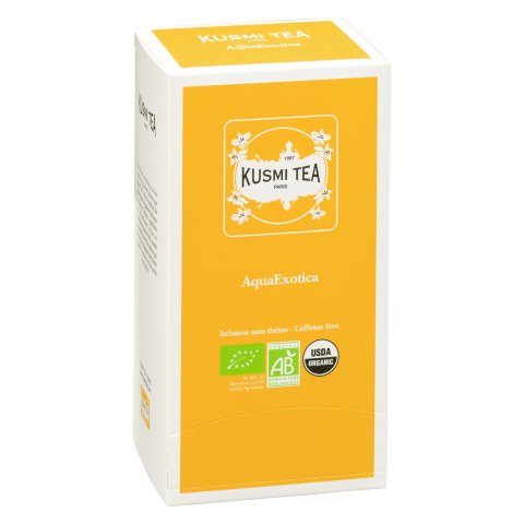 AquaExotica Infusión de Té Kusmi Orgánico - Caja de 25 sobres