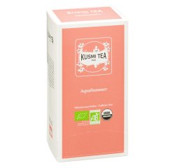Infusie AquaSummer Bio Kusmi Tea - doos met 25 biologisch afbreekbare zakjes 