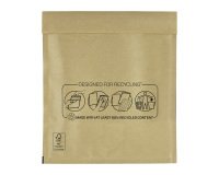 Sobres acolchados burbuja BB-20 350 x 470 Kraft marrón Fellowes - Paquete de 10