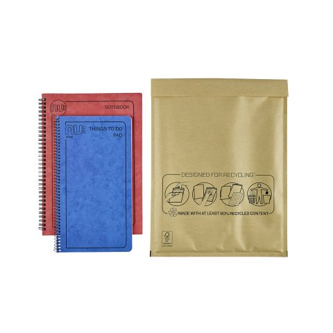 Sobres acolchados con burbuja BB-18 270 x 360 Kraft marrón Fellowes- Paquete de 10