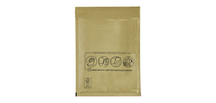 Sobres acolchados con burbuja BB-16 220 x330Kraft marrón Fellowes- Paquete de 10