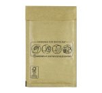 Sobres acolchados burbuja BB-12 120 x 210 Kraft marrón Fellowes- Paquete de 10