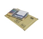 Sobres acolchados burbuja BB-12 120 x 210 Kraft marrón Fellowes- Paquete de 10