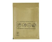 Sobres acolchados con burbuja BB-14 180 x 260 Kraft marrón Fellowes - Paquete de 10