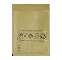 Sobres acolchados con burbuja BB-14 180 x 260 Kraft marrón Fellowes - Paquete de 10