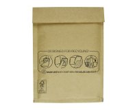 Sobres acolchados con burbuja BB-13 150 x 210 Kraft marrón Fellowes - Paquete de 10