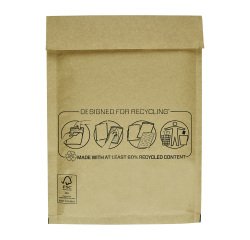 Sobres acolchados con burbuja BB-13 150 x 210 Kraft marrón Fellowes - Paquete de 10