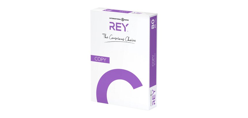 Papel blanco A4 80 g Rey Copy - paquete de 500 hojas