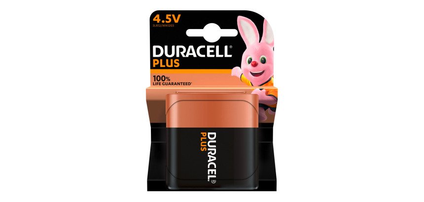 Blister 1 pile Duracell - 4,5V LR12 Plus