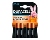 Duracell Optimum - 4er-Pack Alkaline-Batterien AA/LR06 - 1,5 V