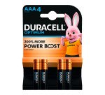 Pile Alcaline AAA - LR03 Duracell Optimum - Blister de 4