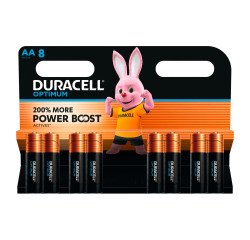 Pila Alcalina AA - LR6 Duracell Optimum - Blister de 8