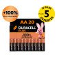 Duracell Plus - Pack de 20 piles Alcalines AA/LR06 - 1,5 V