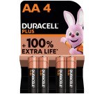 Duracell Plus - Pack de 4 piles Alcalines AA/LR06 - 1,5 V