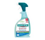 Nettoyant désinfectant anti-calcaire sanitaires Sanytol Professionnel - Spray de 750 ml