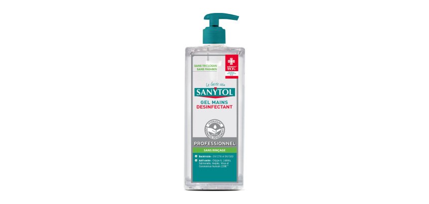 Gel hydroalcoolique désinfectant Sanytol Professionnel - Flacon 500 ml