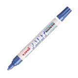 Marqueur permanent Uni-Ball Paint Marker pointe ogive de 2,2 à 2,8 mm bleu